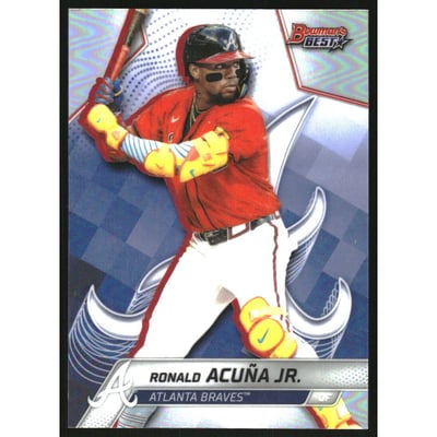 2025 Bowman's Best Refractors #13 Ronald Acuna Jr.