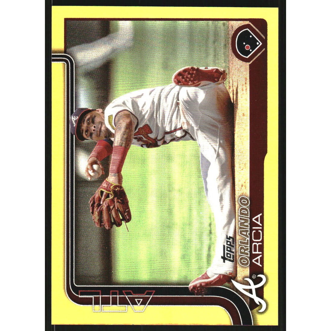 2025 Topps Gold Rainbow Foil #154 Orlando Arcia