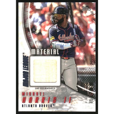 2025 Topps Major League Materials #MLM2MH Michael Harris II S2