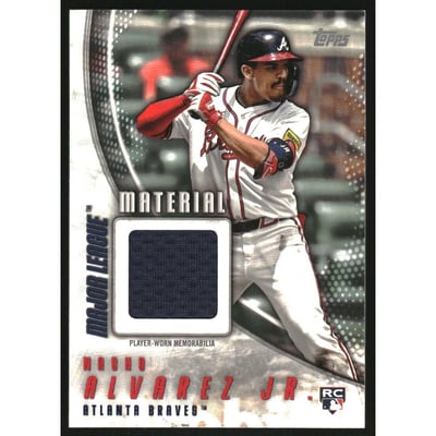 2025 Topps Major League Materials #MLM2NAJ Nacho Alvarez Jr. S2