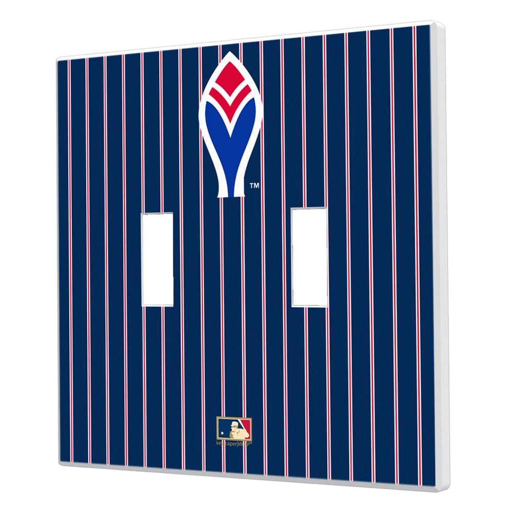 thumbnail image 2 of Atlanta Braves 1982 Cooperstown Throwback Jersey – Majestic Men's Light Blue 2 of 5