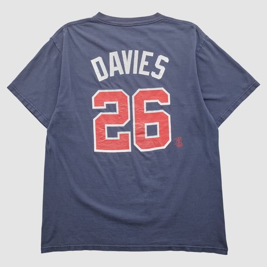 Atlanta Braves 2000s T-shirt - Navy - M by Fanatics Real Vintage