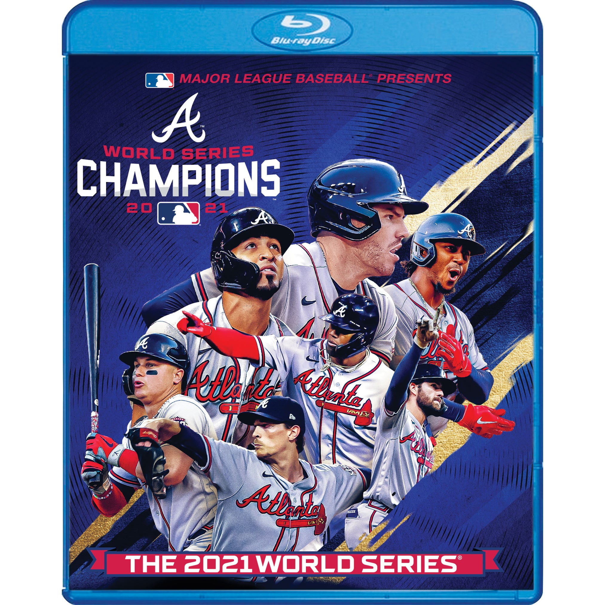 Atlanta Braves 2021 World Series Champions Blu-ray/DVD Combo
