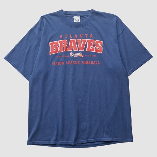 Atlanta Braves CSA 2000s T-shirt - Blue - XL by Fanatics Real Vintage