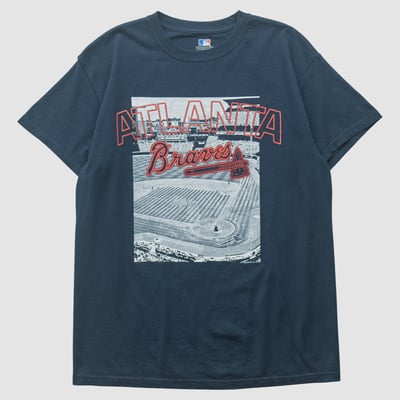 Atlanta Braves Genuine Merchandise 2010s T-shirt - Navy - S by Fanatics Real Vintage