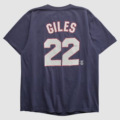 Atlanta Braves Majestic 2000s T-shirt - Navy - M by Fanatics Real Vintage