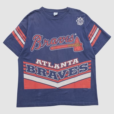 Atlanta Braves Salem Sportswear 1995 T-shirt - Navy - 3XL by Fanatics Real Vintage