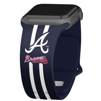 Atlanta Braves Silicone Apple Watch Band