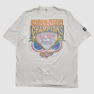 Atlanta Braves Starter 1996 T-shirt - White - 2XL by Fanatics Real Vintage