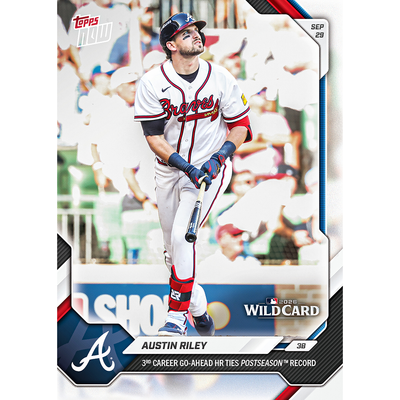 Austin Riley - 2026 MLB Topps NOW® - Card 736