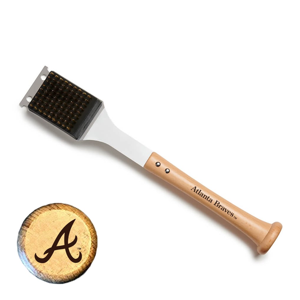 Atlanta Braves Baseball BBQ 20" Brushback Bat Handle Scraper
