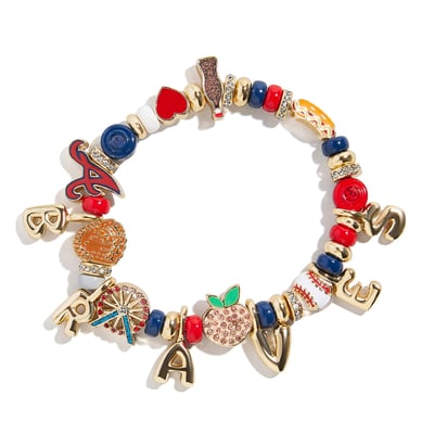  Atlanta Braves BaubleBar Motif Beaded Bracelet