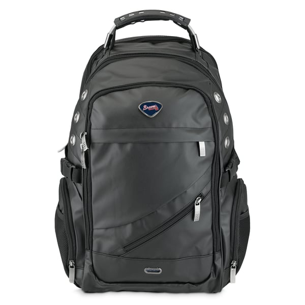 Atlanta Braves Black Executive Backpack display picture 3