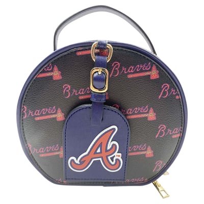  Atlanta Braves FABGATING by Cuce Repeat Logo Round Bag