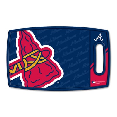 Atlanta Braves Fanpoint Logo Series Cutting Board