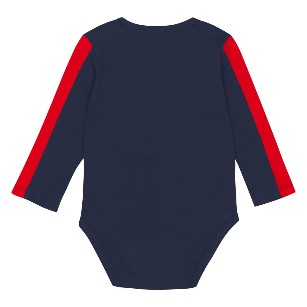 Atlanta Braves Outerstuff Infant Double Down Bodysuit and Pants 3-Piece Set