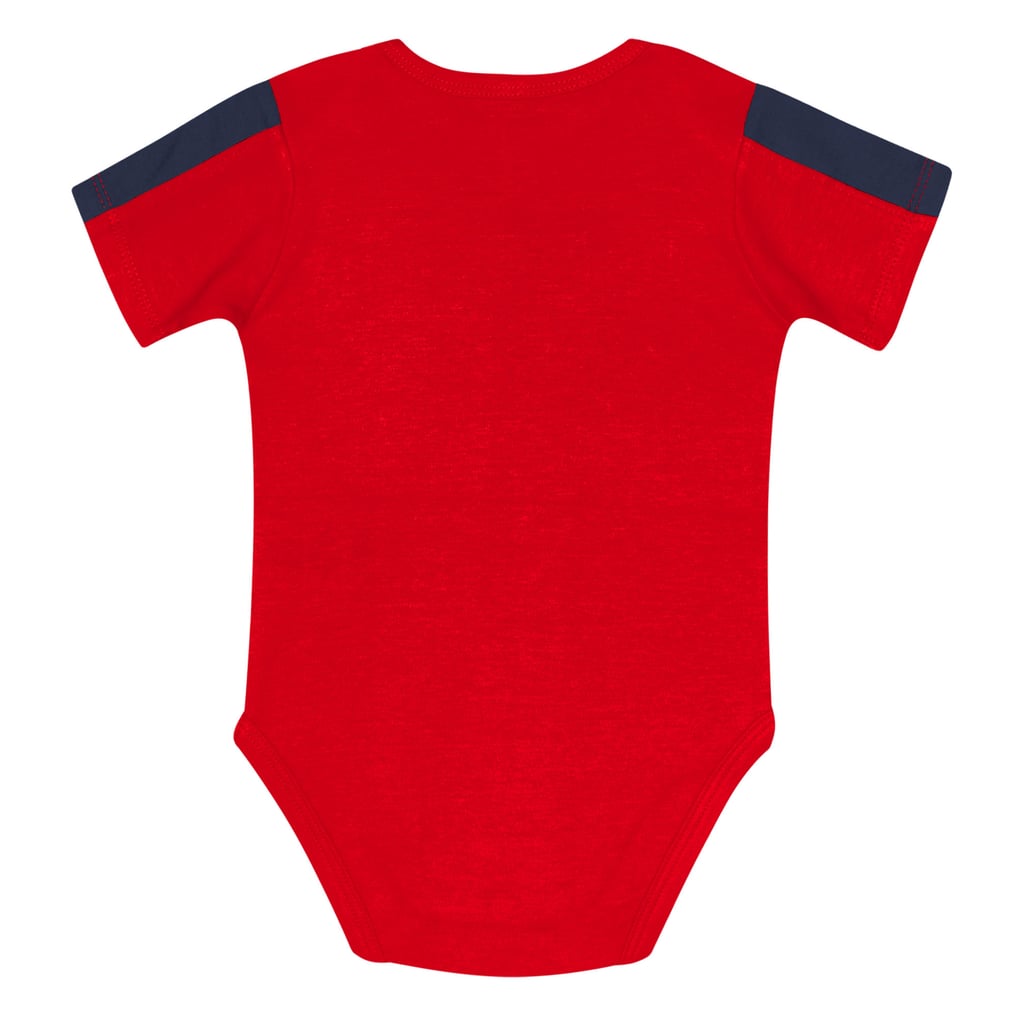 Atlanta Braves Outerstuff Infant Double Down Bodysuit and Pants 3-Piece Set