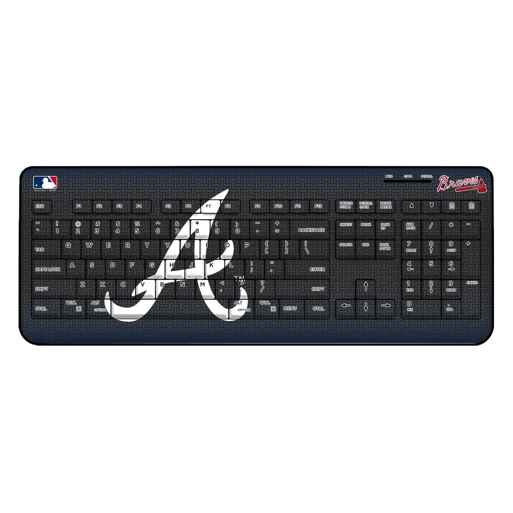 Atlanta Braves Keyscaper Wireless Keyboard