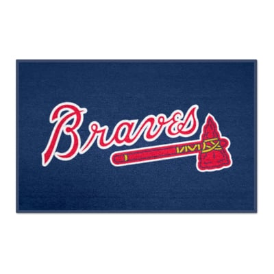 Atlanta Braves Logo Brands 19" x 30" Starter Mat