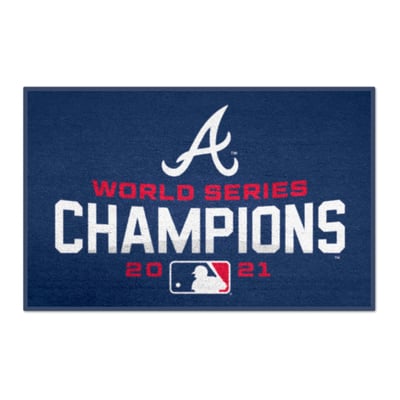 Atlanta Braves Logo Brands 19" x 30" Starter Mat