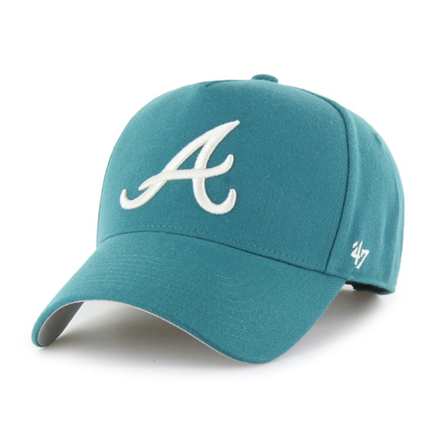 Men's Atlanta Braves '47 Teal Ballpark Offside Adjustable Hat