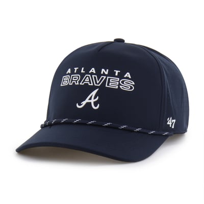 Atlanta Braves '47 Vault Hitch Adjustable Hat - Navy