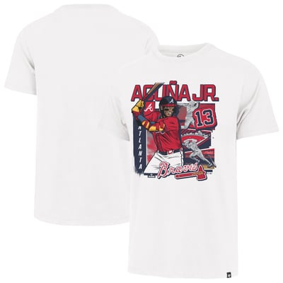 Ronald Acuña Jr. Atlanta Braves '47 Field Mark Franklin T-Shirt - White