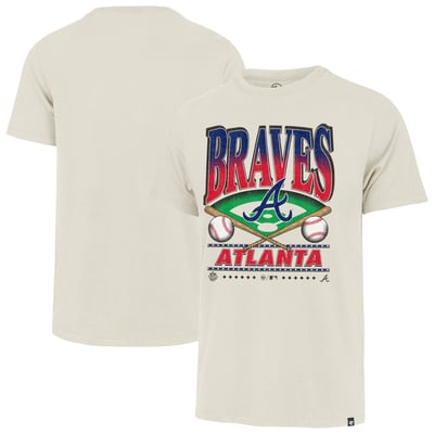  Atlanta Braves '47 Big & Tall Straight Shot T-Shirt - Tan