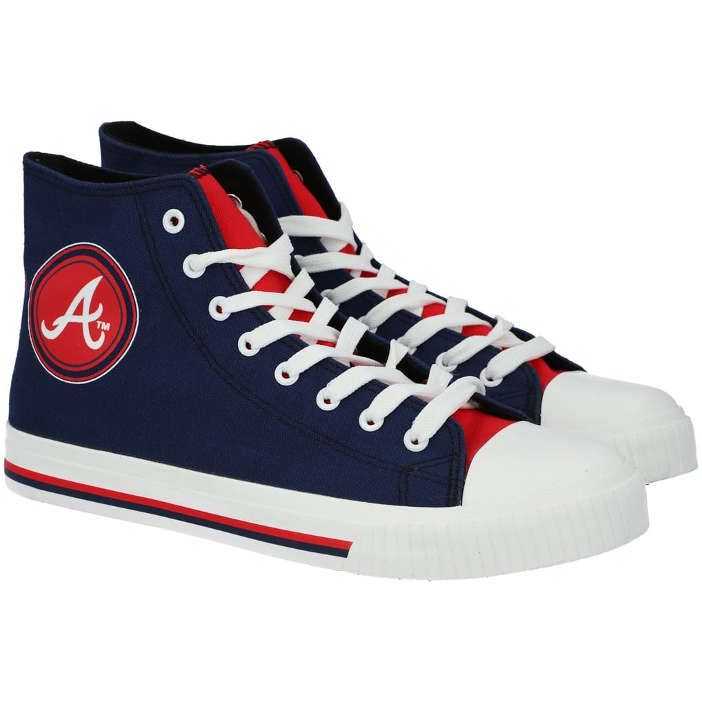 Atlanta Braves Men’s Canvas Sneakers Red White Blue Low Top Shoes NWOT Sz 39 Nike Air Max 1 Atlanta Braves City Connect (2026) Men main image 4
