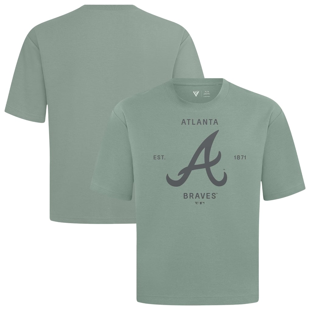 Men's Atlanta Braves Levelwear Green Crossway Oversized Luxe Signature ...