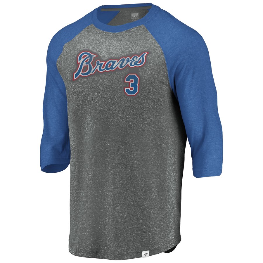 Men's Atlanta Braves Dale Murphy Majestic Gray/Royal Cooperstown ...