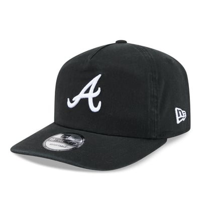 Atlanta Braves New Era Evergreen 19TWENTY Adjustable Hat - Black
