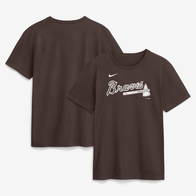  Atlanta Braves Nike Core Cinder T-Shirt - Brown