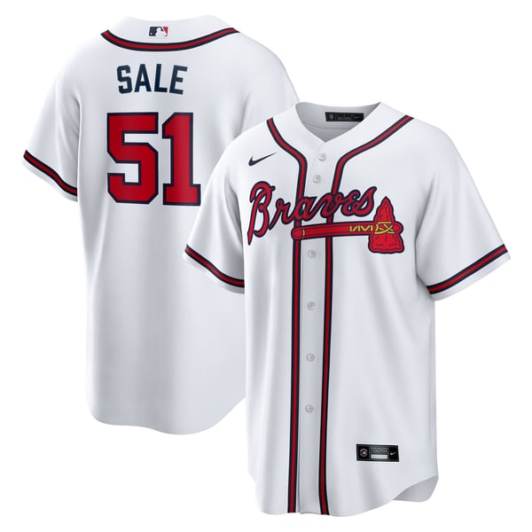 Jersey Chris Sale #51 Atlanta Braves Jersey Chris Sale #51 Atlanta Braves