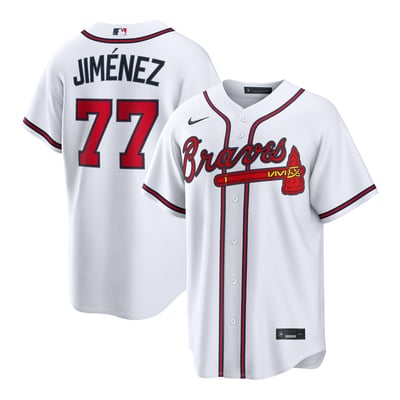 Joe Jiménez Atlanta Braves Nike Home Replica Jersey - White