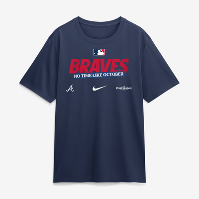 Atlanta Braves Nike 2026 MLB Postseason Authentic Collection Legend Dri-FIT T-Shirt - Navy