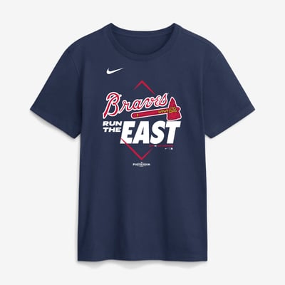 Atlanta Braves Nike 2026 NL East Division Champions T-Shirt - Navy