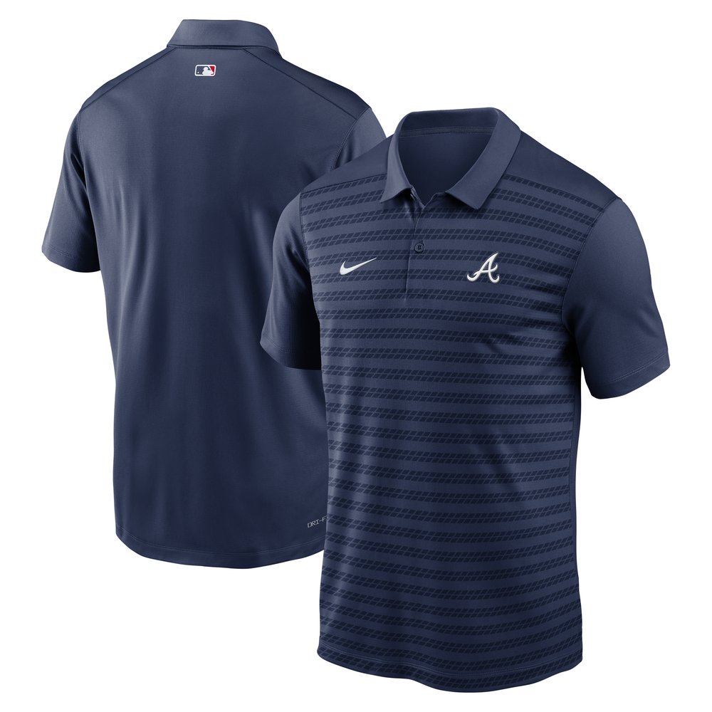 Men's Atlanta Braves Nike Navy Authentic Collection Victory Dri-FIT Polo