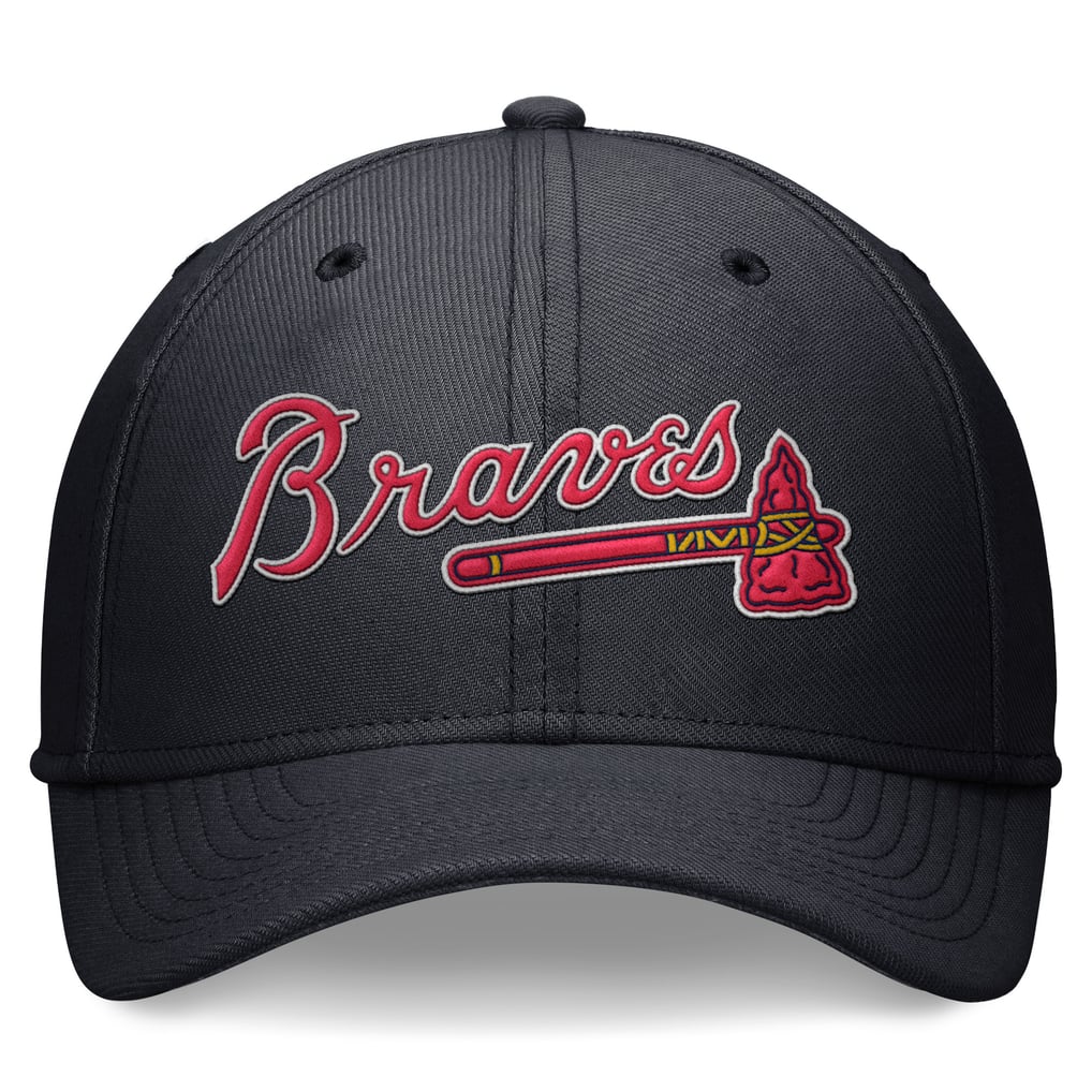 Atlanta Braves Nike Performance Flex Hat - Navy