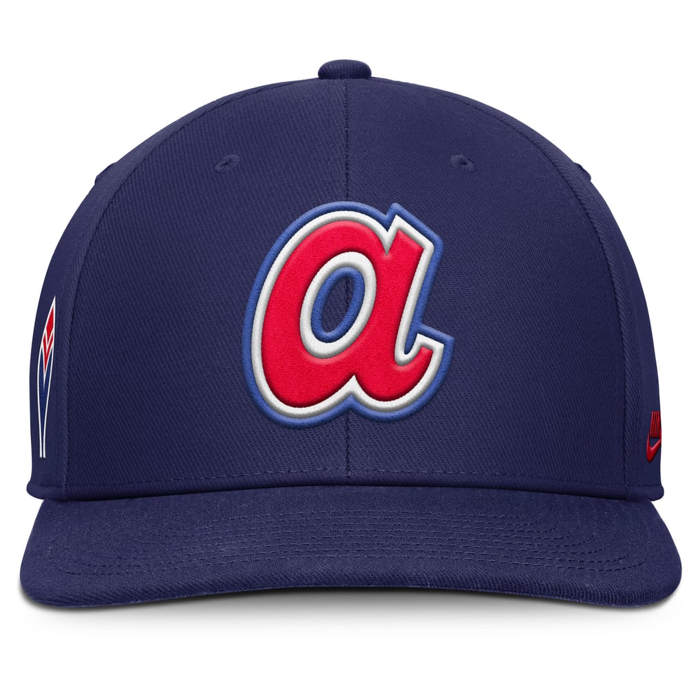Atlanta Braves Nike Pro Performance Snapback Hat - Navy