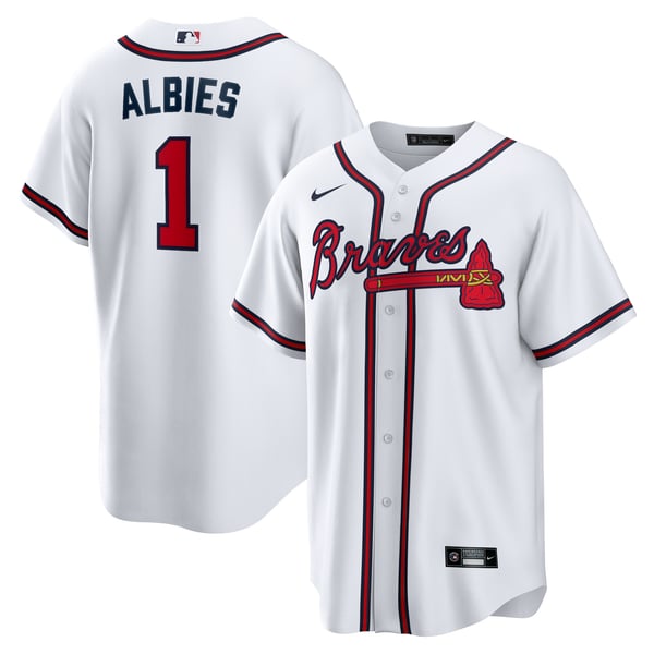 Jersey Ozzie Albies #1 Atlanta Braves Jersey Ozzie Albies #1 Atlanta Braves