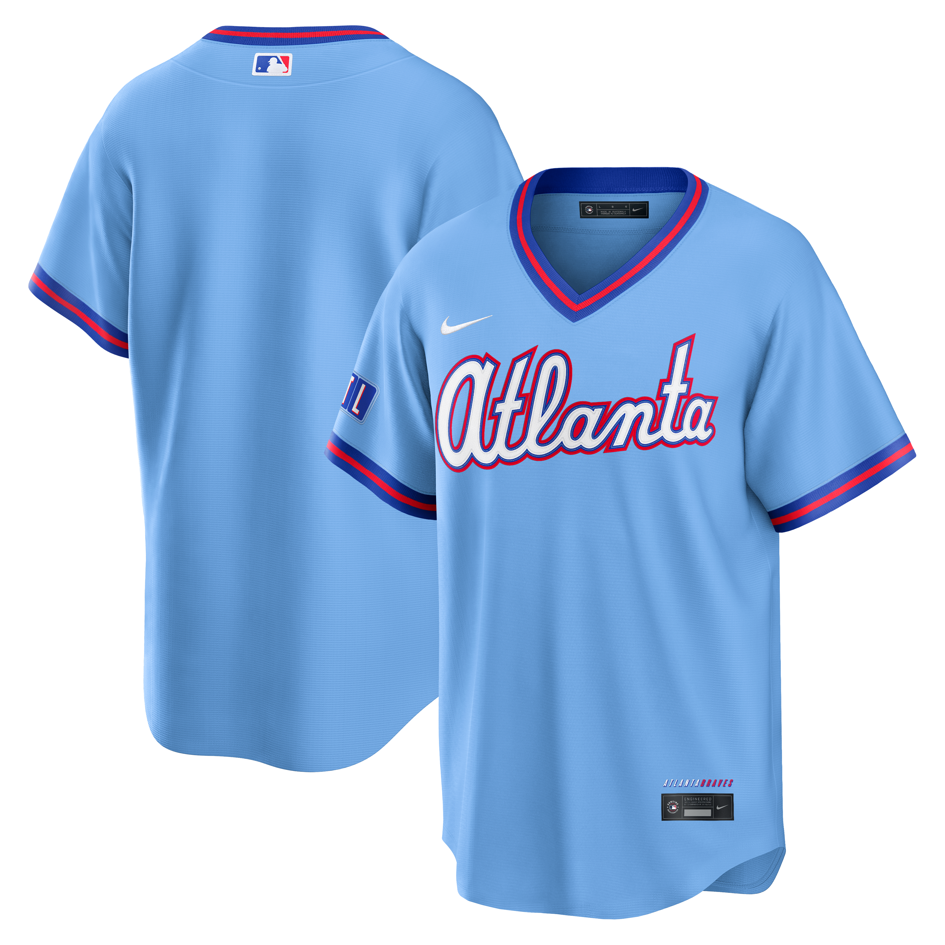 Atlanta Braves Nike 2026 City Connect Stadium Jersey - Powder Blue