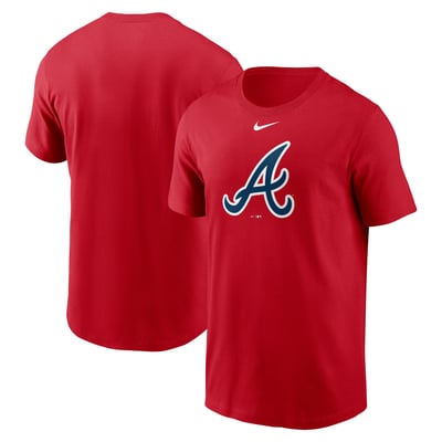 Atlanta Braves Nike Fuse Large Logo T-Shirt - Red
