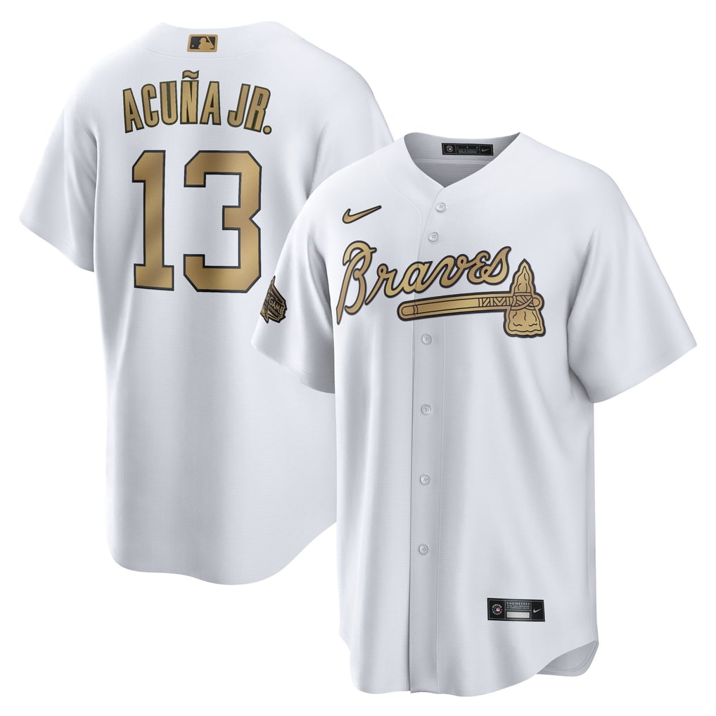 Atlanta Braves Ronald Acuña Jr. Jersey – MLB Regular Season, Men's Blue, One Size, Ships Fast