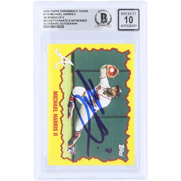 Michael Harris II Atlanta Braves Trading Cards Collection - Shop 