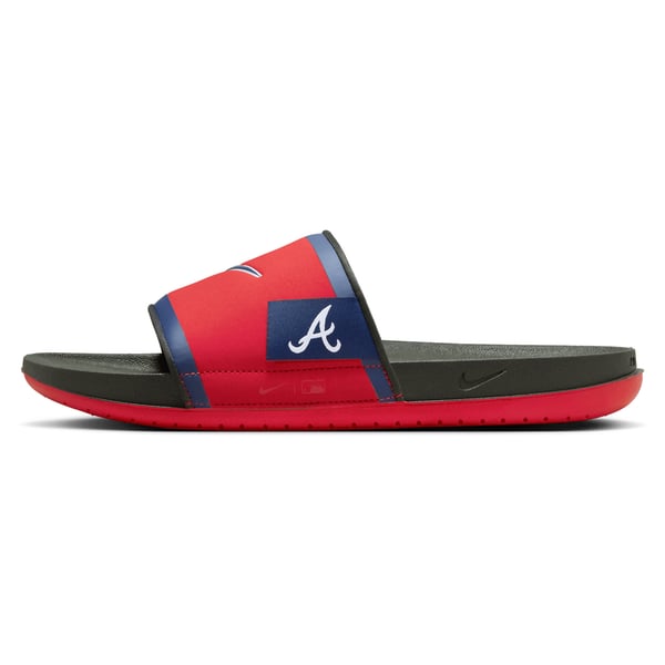 Atlanta Braves Nike Offcourt Slide Sandals display picture 3