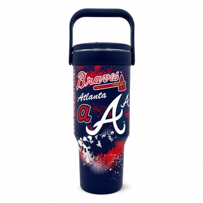 Atlanta Braves Pegasus 40oz. Conference Commotion Stainless Steel ProCarry Tumbler
