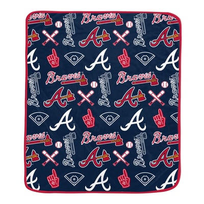 Atlanta Braves Pegasus Team Spirit 60" x 70" Ultra Soft Blanket