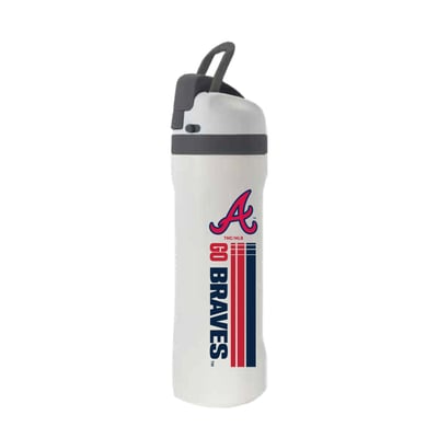 Atlanta Braves The Memory Company 24oz. Stainless Steel Slogan Tumbler