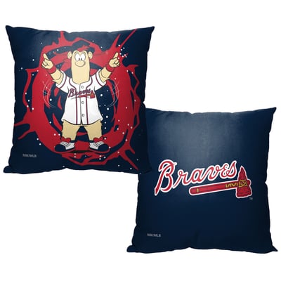 Atlanta Braves The Northwest Group 16" x 16" Mascot Printed Throw Pillow
